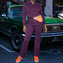 Load image into Gallery viewer, 70s Vintage Leisure Suits Russ Togs Inc Women Pant Suit Size M