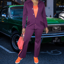 Load image into Gallery viewer, 70s Vintage Leisure Suits Russ Togs Inc Women Pant Suit Size M