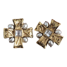 Load image into Gallery viewer, 80s Vintage Clip-On Earrings Christian Lacroix