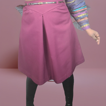 Load image into Gallery viewer, 70s Yolk Skirt, Highwaist A Line Skirt