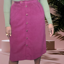 Load image into Gallery viewer, L.L.Bean 1970s Courdorouy Skirts -Vintage  Pencil Skirts - Lucille Golden Vintage