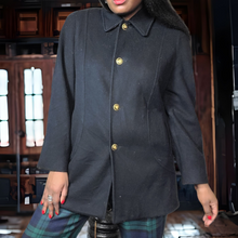 Load image into Gallery viewer, Shop Vintage Wool Coats- 90s Mackintosh Wool Peacoat - Lucille Golden Vintage