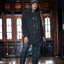 Load image into Gallery viewer, Shop Vintage Wool Coats- 90s Mackintosh Wool Peacoat - Lucille Golden Vintage