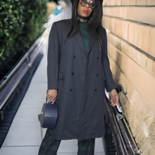 Load image into Gallery viewer, 80s Vintage Wool Coat G&G Quality Clothing