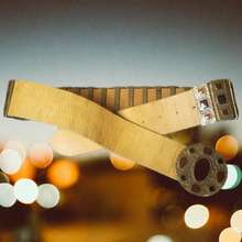 Load image into Gallery viewer, Roberto Cavalli Jeweled Leather Belts Size Large