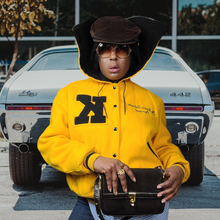 Load image into Gallery viewer, Vintage DeLong High School Varsity Letterman Jacket Size 48/XL