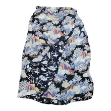 Load image into Gallery viewer, Vintage Reversible Floral Faux Wrap Maxi Skirt Size XL