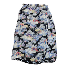 Load image into Gallery viewer, Vintage Reversible Floral Faux Wrap Maxi Skirt Size XL