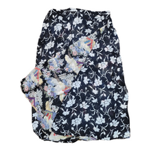 Load image into Gallery viewer, Vintage Reversible Floral Faux Wrap Maxi Skirt Size XL