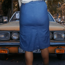 Load image into Gallery viewer, 70s Vintage Denim Skirt