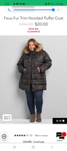 Load image into Gallery viewer, Lane Bryant Camo Puffer Coat With Hood Size 18/20