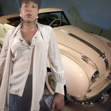 Load image into Gallery viewer, Vintage BRAVO Silk Blouse Size 12