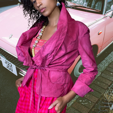 Load image into Gallery viewer, Custom Dyed Celine Khaki Blazer sz. 40