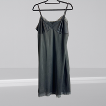 Load image into Gallery viewer, Vintage Black Slip Dress Size Large