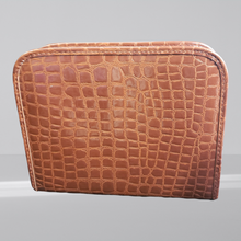 Load image into Gallery viewer, Vintage Fashion Fair Croc Embossed Cosmetic Binder