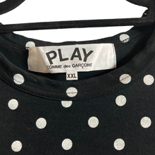 Load image into Gallery viewer, Commes des Garçons Play Polka Dot L/S Cotton Tee Size XXL