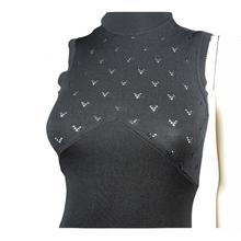 Load image into Gallery viewer, Crissa Linea Italiana Silk Knit Dress size S