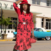 Load image into Gallery viewer, Jonathan Martin Jacquard Midi Dress Size L