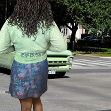 Load image into Gallery viewer, ERIN Erin Fetherson Floral Twill Skirt M