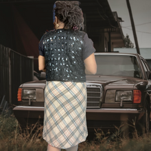 Load image into Gallery viewer, Silk Sequin Beaded Blouse SND, Size 1x