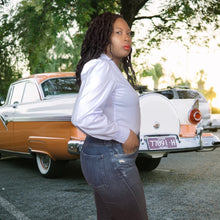 Load image into Gallery viewer, Diane von Furstenberg 70s Vintage Blouse Lilac size M