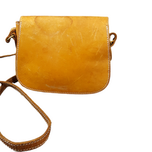 Load image into Gallery viewer, Courreges Paris Leather Crossbody Saddle Bag
