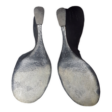 Load image into Gallery viewer, Chanel Canvas Whipstich Wedge size 39.5