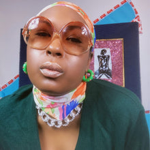 Load image into Gallery viewer, Image Gang_Gold_Jade_Earrings_Lucille Golden _Vintage_Black Owned Brands