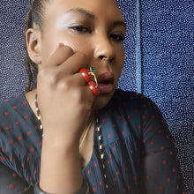 Load image into Gallery viewer, Kate Spade Ma Cherie Double Ring Size 7/8