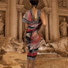 Load image into Gallery viewer, Jean Paul Gaultier Maille Classique Paris Vintage Tatoo Sheer Mesh Print Scarf/Dress