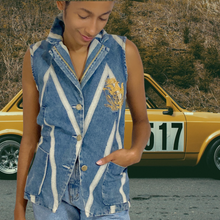 Load image into Gallery viewer, Diesel Style Lab Denim Vest Size S