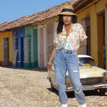 Load image into Gallery viewer, Bahamas MFG. Co Print Shirt.Size M