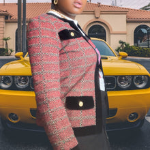 Load image into Gallery viewer, Castleberry Knit Bloucle Jacket Size 6