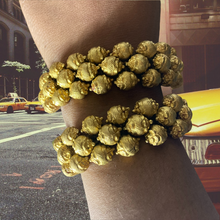 Load image into Gallery viewer, Vintage Indian Etruscan Bead Bracelet