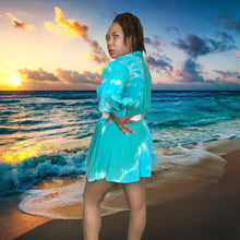 Load image into Gallery viewer, Vintage Custom Tye Dye Tunic Size L /XL