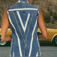 Load image into Gallery viewer, Diesel Style Lab Denim Vest Size S