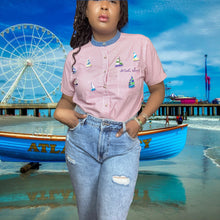 Load image into Gallery viewer, 80s The Quaker Factory Shirt sz. M