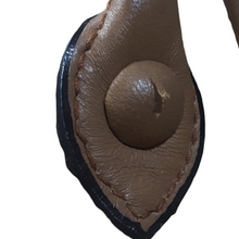 Load image into Gallery viewer, Koret Raffia Straw and Leather Trim Top Handle Bag