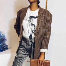 Load image into Gallery viewer, Polo Ralph Lauren Wool Houndstooth Riding Blazer Size Large