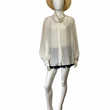 Load image into Gallery viewer, 70’s Secretary Blouse Sophistication Lady Manhattan