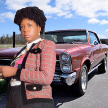 Load image into Gallery viewer, Castleberry Knit Bloucle Jacket Size 6