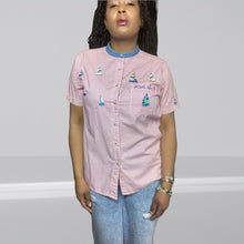 Load image into Gallery viewer, 80s The Quaker Factory Shirt sz. M