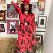 Load image into Gallery viewer, Jonathan Martin Jacquard Midi Dress Size L