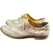 Load image into Gallery viewer, Cole Haan Snakeskin Oxfords Size 10.5