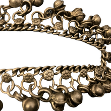 Load image into Gallery viewer, Vintage Silver Charm Bracelet