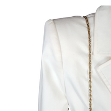 Load image into Gallery viewer, Vintage Purple Fabric Mini Clutch With Gold Chain