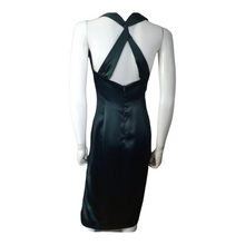 Load image into Gallery viewer, 1990s Tahari Twist Back Halter Dress Size 4