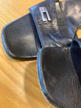 Load image into Gallery viewer, Vintage Black Gucci Open Toe Mules sizes 39
