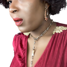 Load image into Gallery viewer, 90s Donna Karan Chain Belt