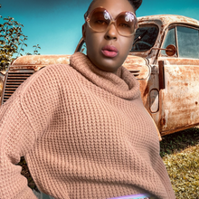 Load image into Gallery viewer, Free People Over Size Waffle Knit Sweater